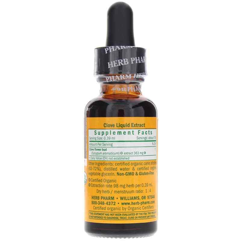 Clove Extract, 1 Oz, by Herb Pharm, image #2
