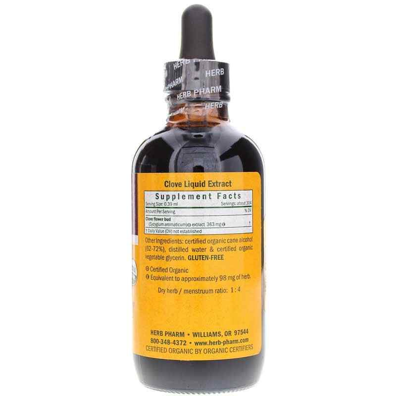 Clove Extract, 4 Oz, by Herb Pharm, image #2