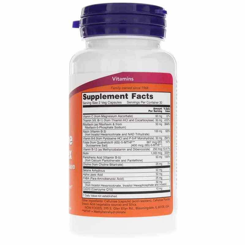 Co-Enzyme B-Complex, by NOW Foods, image #2