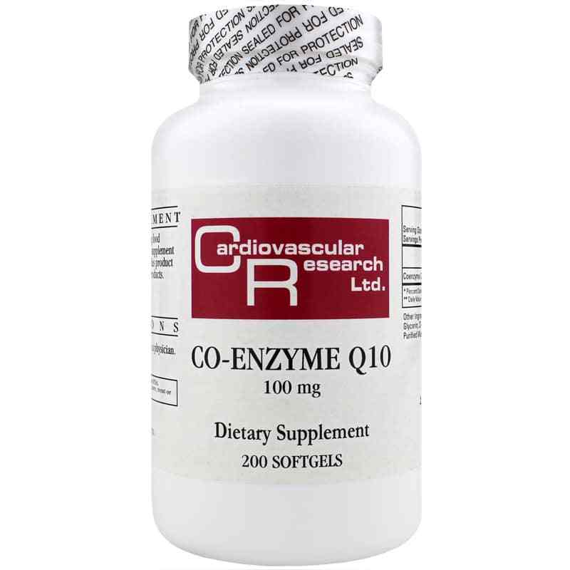 Co-Enzyme Q10 100 Mg, by Cardiovascular Research