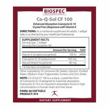 Co-Q-Sol CF 100, by BioSpec, image #2