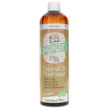 Coconut Oil Mouthwash, 12 Oz, by Dr. Gingers