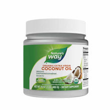 Coconut Oil Organic Extra Virgin, 16 Oz, by Natures Way