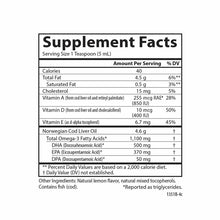 Cod Liver Oil 1100 Mg Omega-3s Liquid, by Carlson Labs