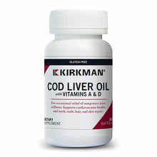 Cod Liver Oil with Vitamins A & D, by Kirkman
