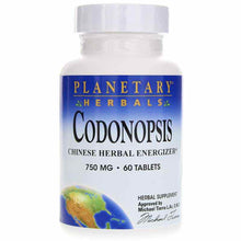 Codonopsis 750 Mg, 60 Tablets, by Planetary Herbals