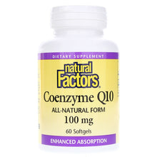 Coenzyme Q10 100 Mg, 60 Softgels, by Natural Factors