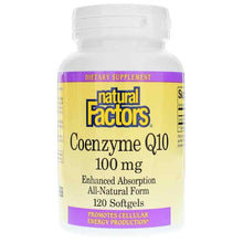 Coenzyme Q10 100 Mg, by Natural Factors