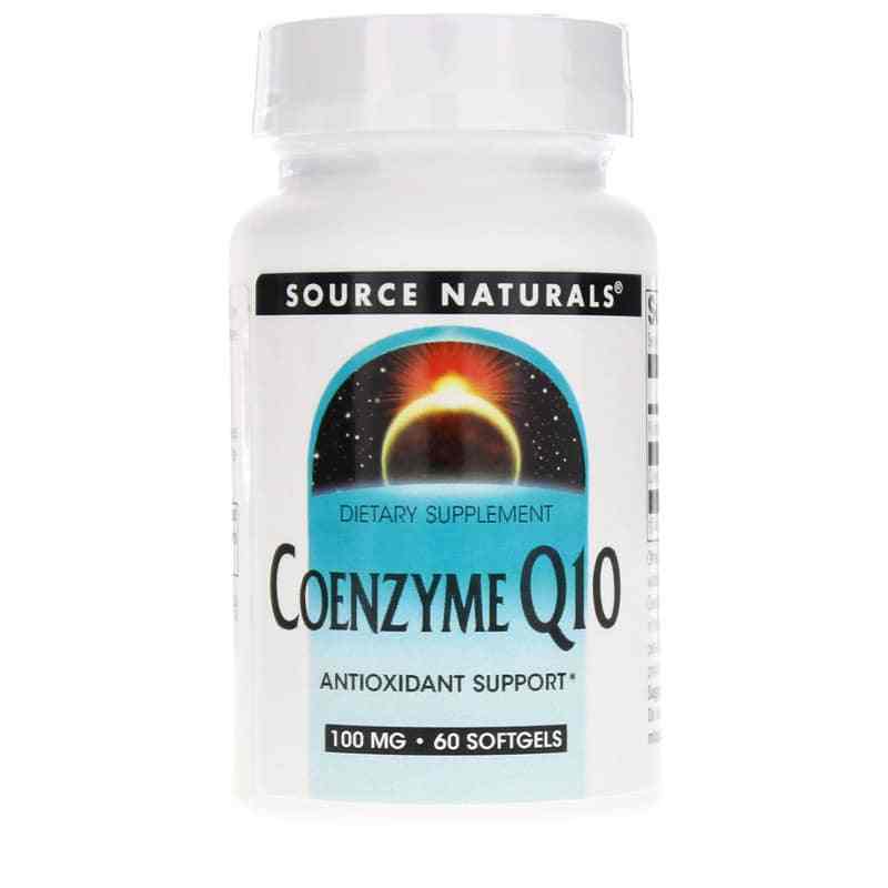 Coenzyme Q10 100 Mg Softgels, 60 Softgels, by Source Naturals