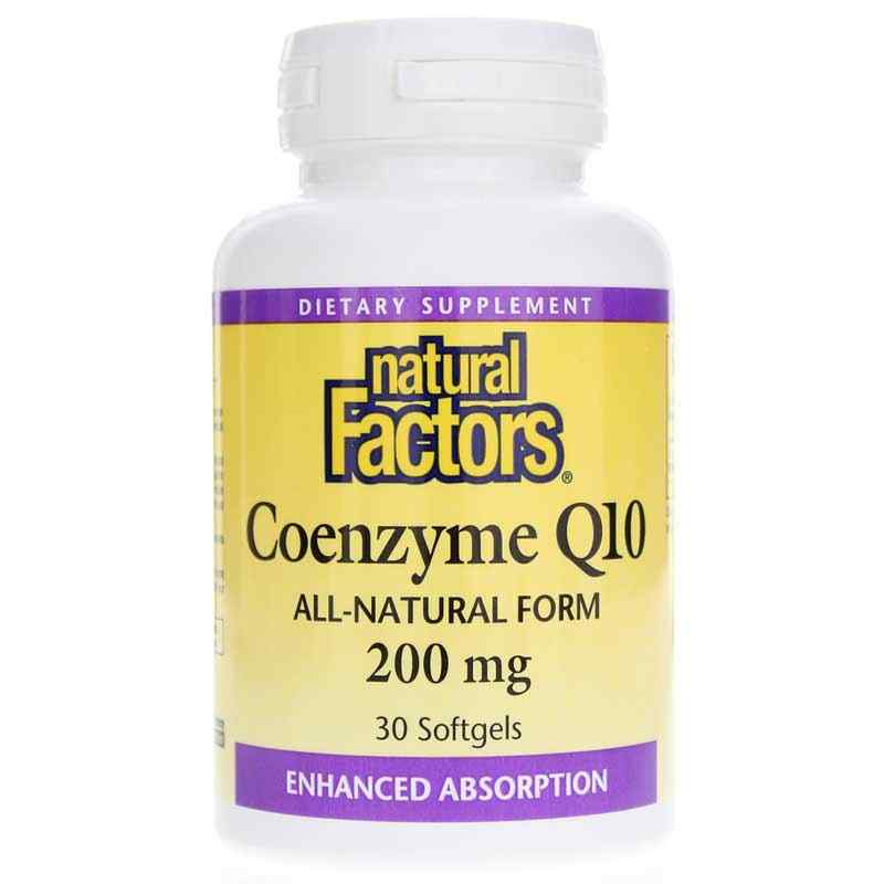 Coenzyme Q10 200 Mg, by Natural Factors