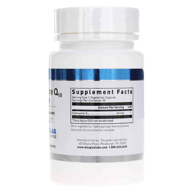 Coenzyme Q10 60 Mg, 30 Veg Capsules, by Douglas Laboratories, image #2