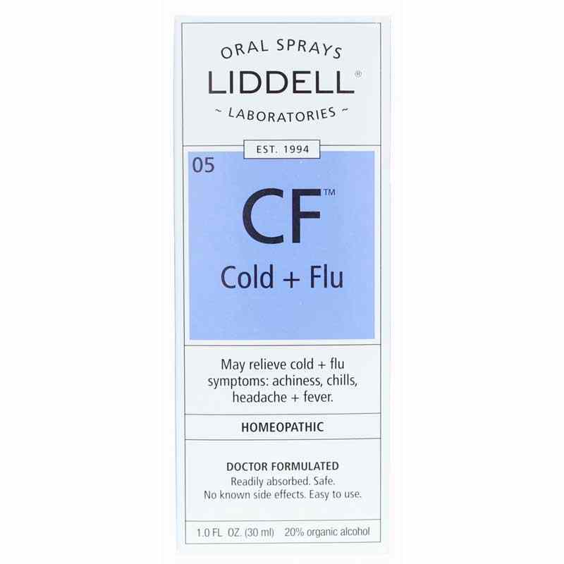 Cold & Flu Spray, by Liddell Laboratories