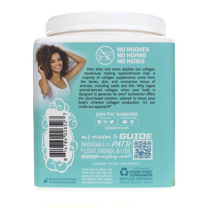 Collagen Building Protein Peptides, Tahitian Vanilla, by Sunwarrior, image #3