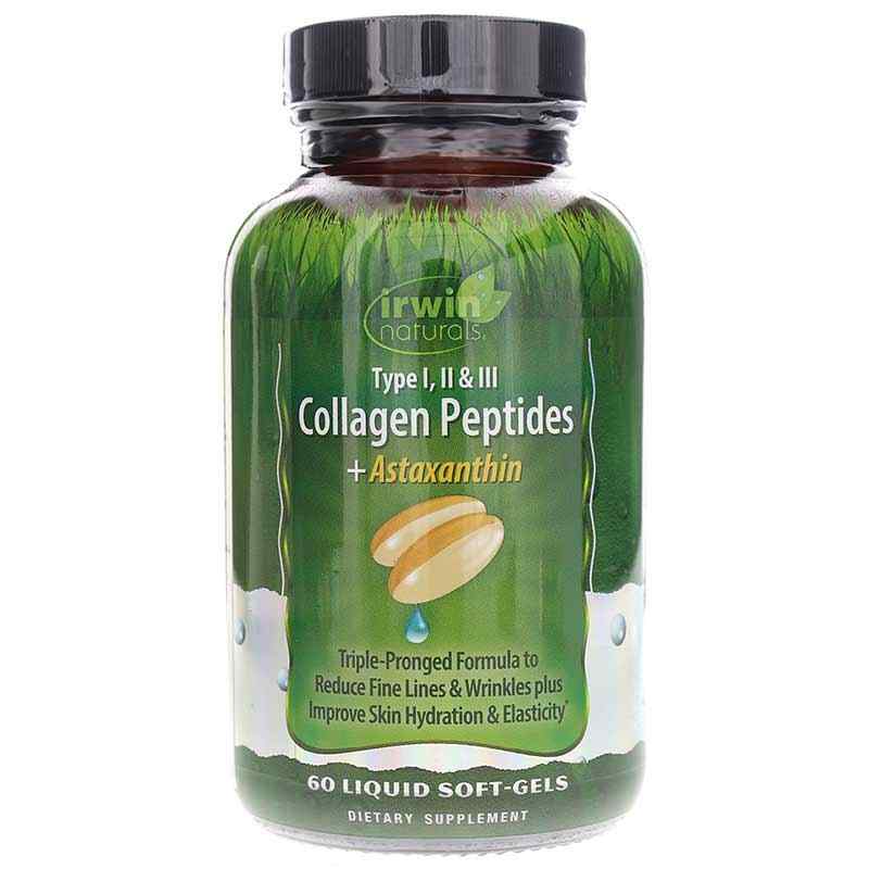 Collagen Peptides + Astaxanthin, by Irwin Naturals