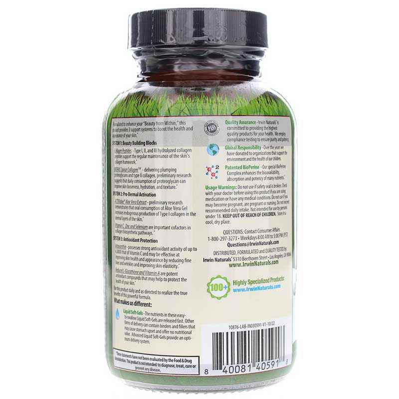 Collagen Peptides + Astaxanthin, by Irwin Naturals, image #3