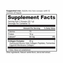 Collagen Peptides Powder, Vanilla, 12 Servings, by Ancient Nutrition, image #2