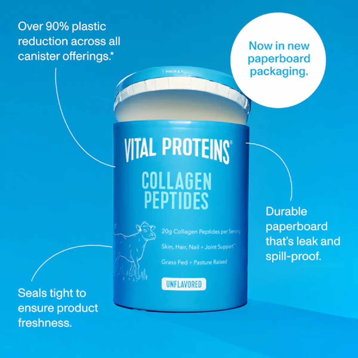 Collagen Peptides Powder, by Vital Proteins
