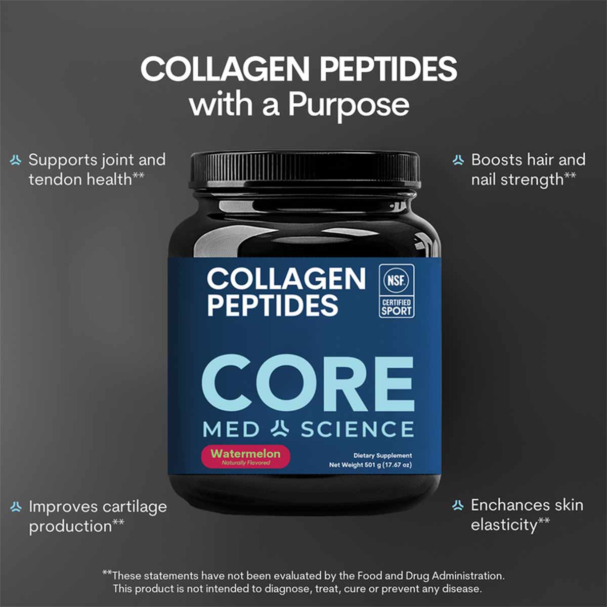 Collagen Peptides, by Core Med Science