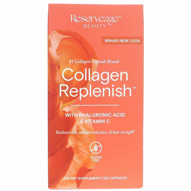Collagen Replenish Capsules, by Reserveage Nutrition
