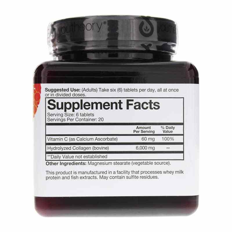 Collagen Skin Hair & Nail Formula, by Youtheory, image #2