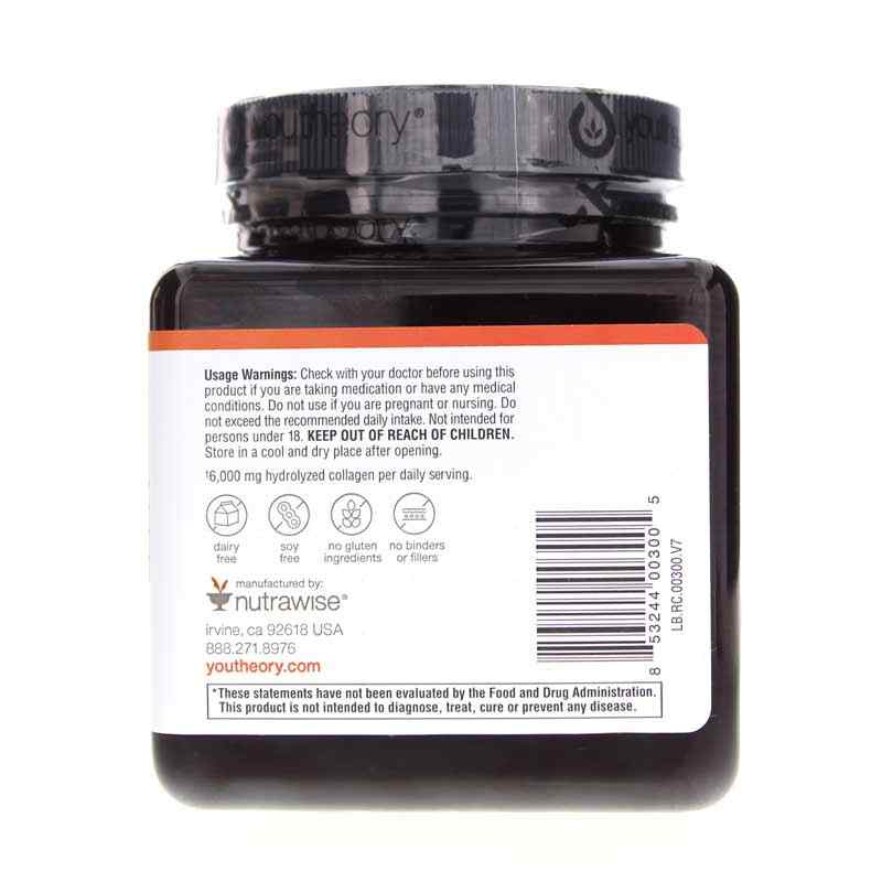 Collagen Skin Hair & Nail Formula, 120 Tablets, by Youtheory, image #3