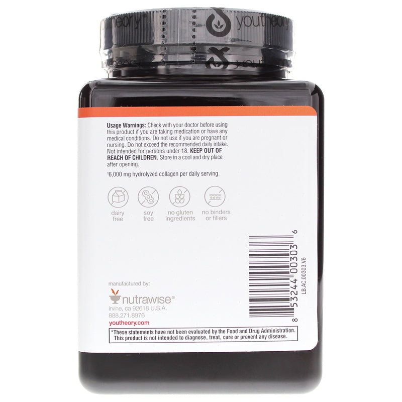 Collagen Skin Hair & Nail Formula, 290 Tablets, by Youtheory, image #3