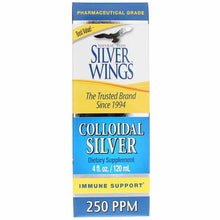 Colloidal Silver 250 PPM, 4 Oz, by Natural Path Silver Wings