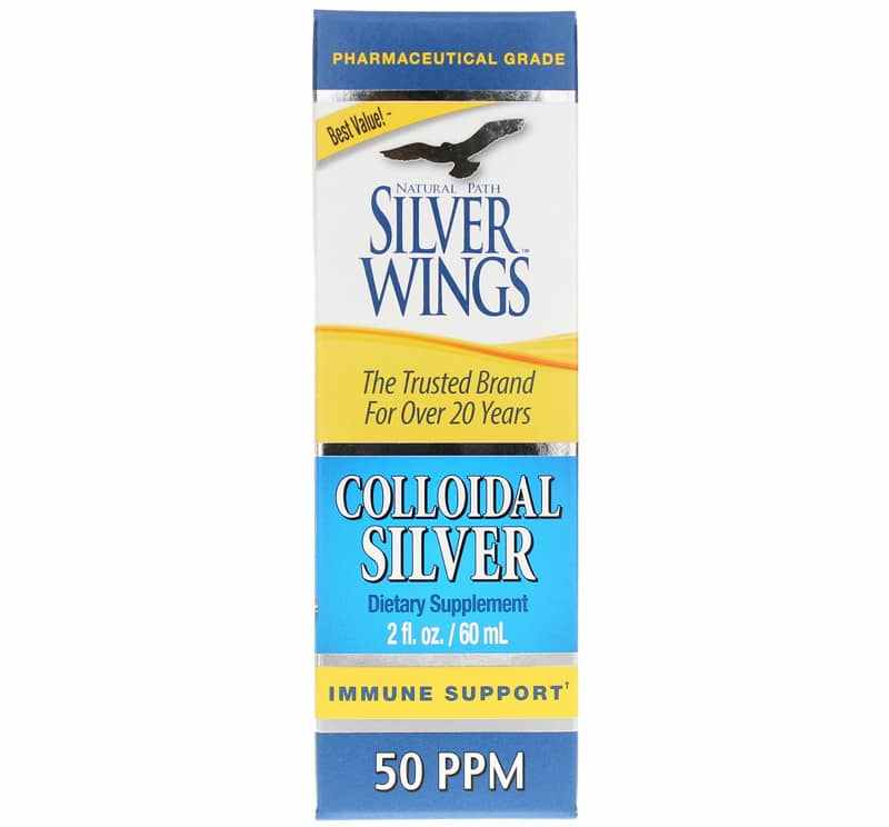 Colloidal Silver 50 PPM, by Natural Path Silver Wings