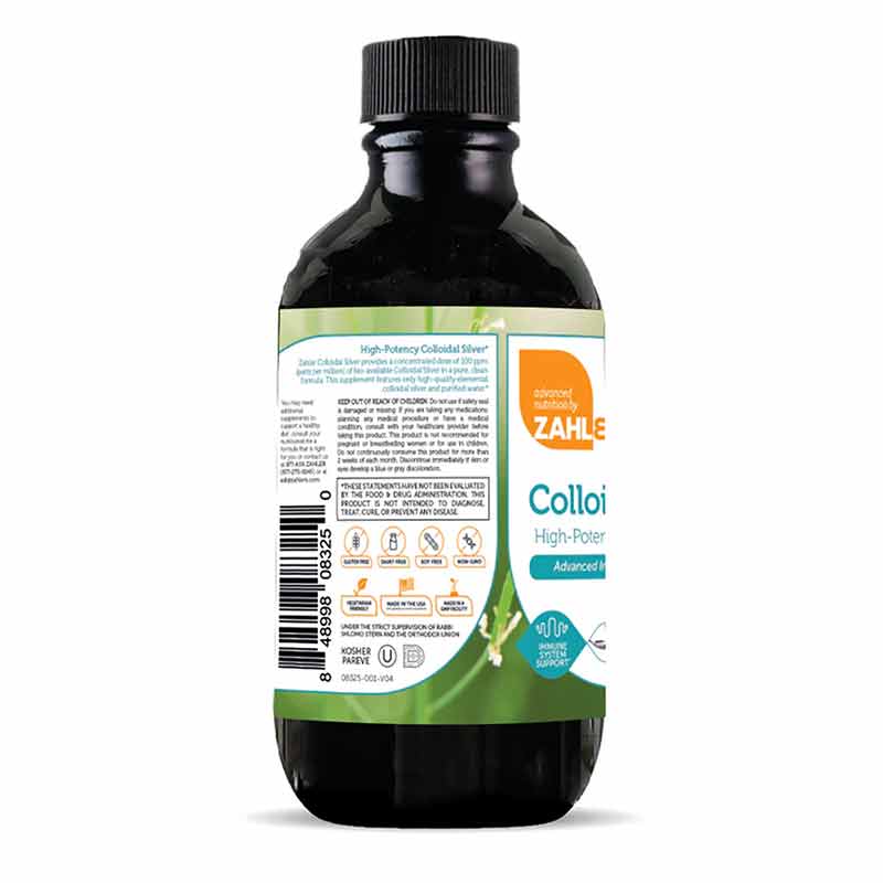 Colloidal Silver, 4 Oz, by Zahler, image #2