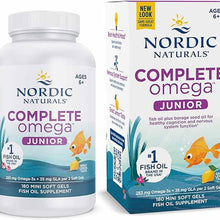 Complete Omega Junior, 180 Softgels, by Nordic Naturals