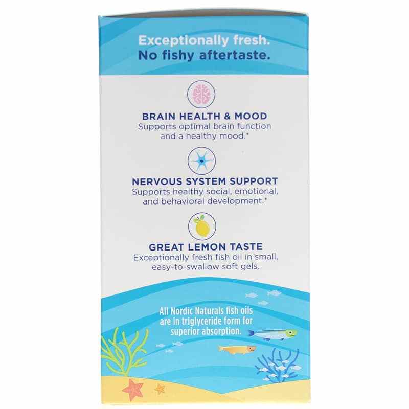 Complete Omega Junior, 90 Softgels, by Nordic Naturals, image #4