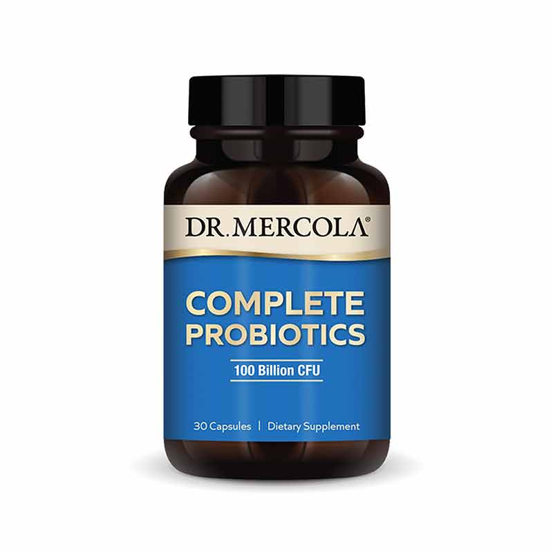 Complete Probiotics 100 Billion CFU, 30 Capsules, by Dr. Mercola