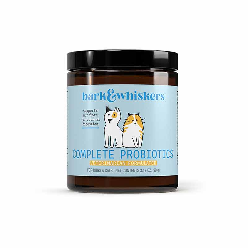 Complete Probiotics for Dogs & Cats, by Bark & Whiskers