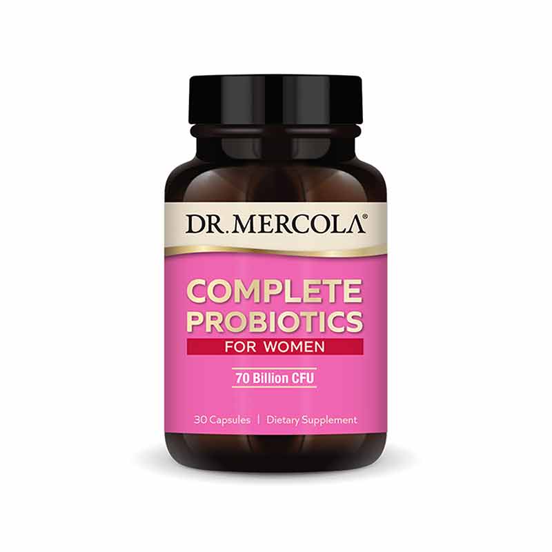Complete Probiotics for Women 70 Billion CFU, by Dr. Mercola
