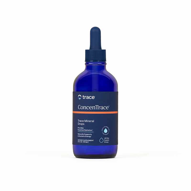 ConcenTrace Trace Mineral Drops Glass, by Trace Minerals Research