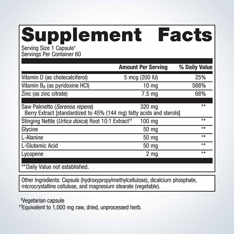 Concentrated Ultra Prostagen, 60 Capsules, by Metagenics, image #2