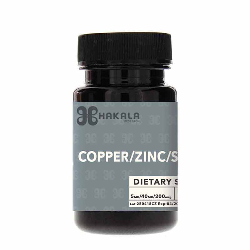 Copper/Zinc/Selenium, 90 Tablets, by Hakala Research