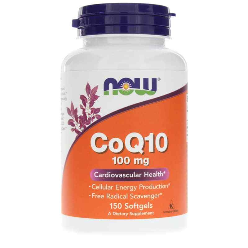 CoQ10 100 Mg Softgels, by NOW Foods