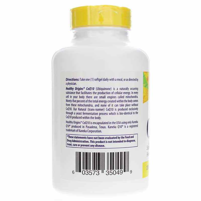 CoQ10 200 Mg, 150 Softgels, by Healthy Origins, image #3