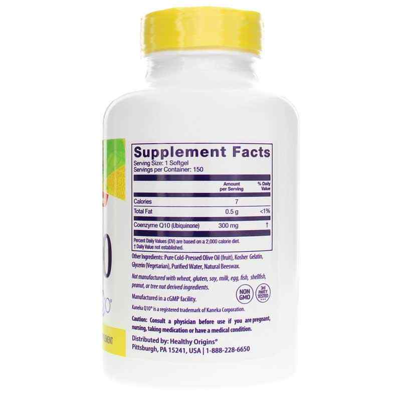 CoQ10 300 Mg, 150 Softgels, by Healthy Origins, image #2