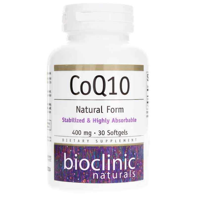 CoQ10 400 Mg, by Bioclinic Naturals