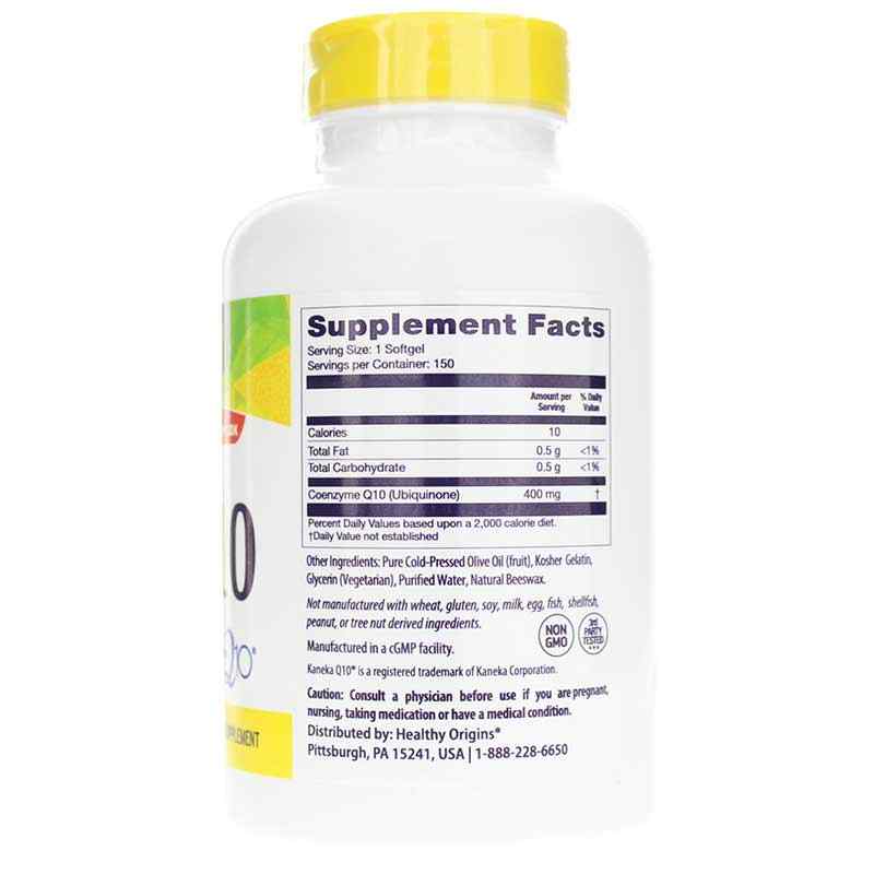 CoQ10 400 Mg, 150 Softgels, by Healthy Origins, image #2