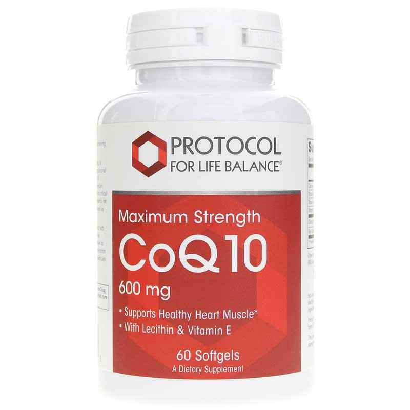 CoQ10 600 Mg, by Protocol For Life Balance