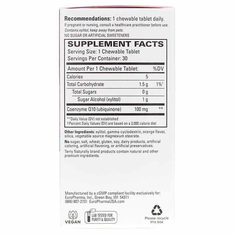 CoQ10 Chewable, by Terry Naturally, image #2