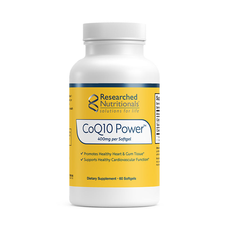 CoQ10 Power 400 Mg, by Researched Nutritionals