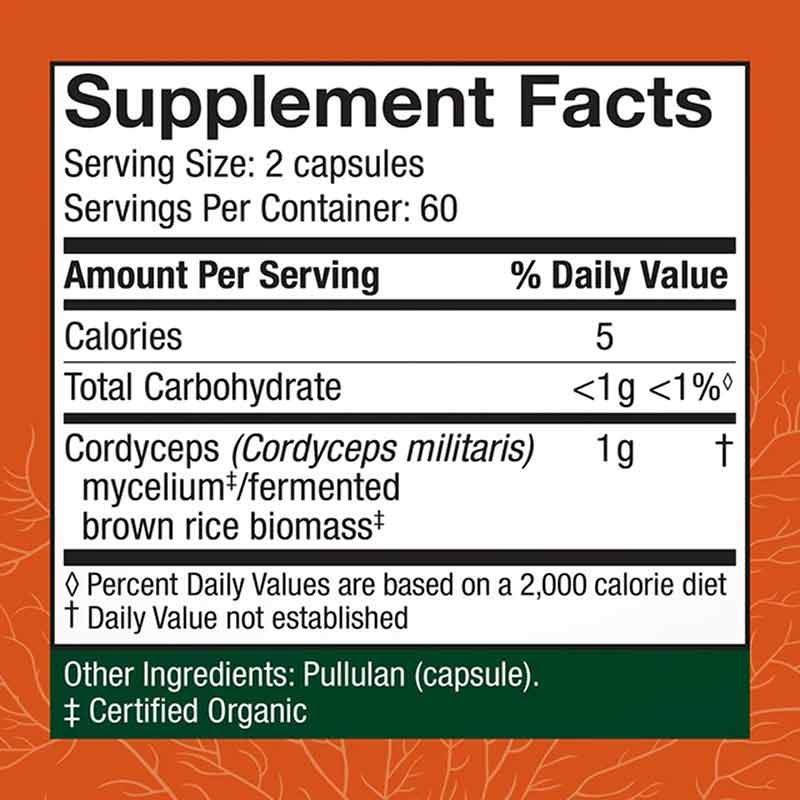 Cordyceps Energy Support, by Host Defense, image #2