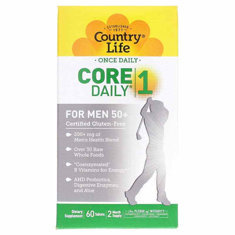 Core Daily 1 For Men 50 +, by Country Life