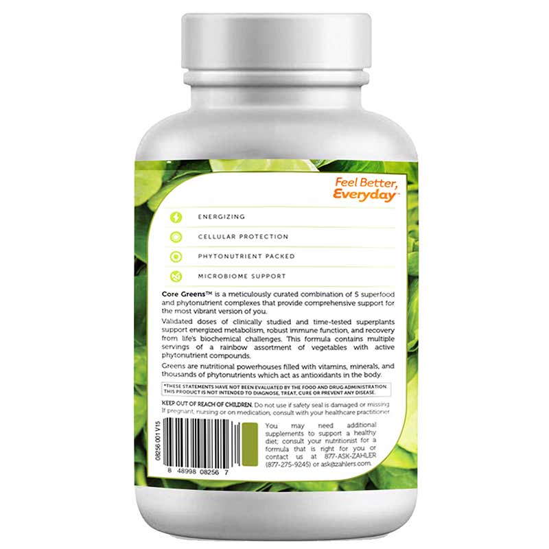 Core Greens Capsules, by Zahler, image #2