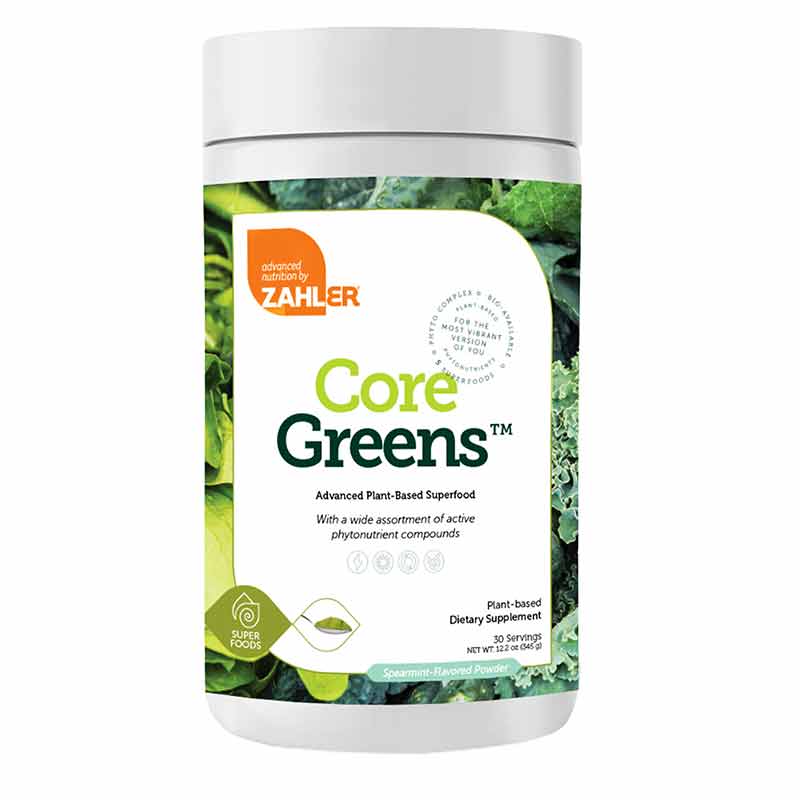 Core Greens Powder, by Zahler