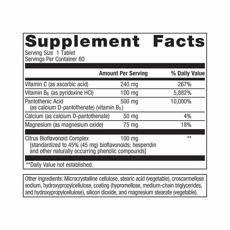 Cortico-B5B6, 60 Tablets, by Metagenics, image #2